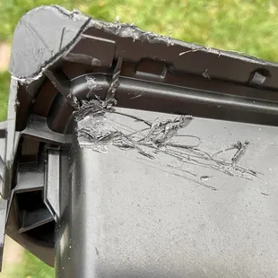 Mangled phone box in my new SeaDoo from VBWC