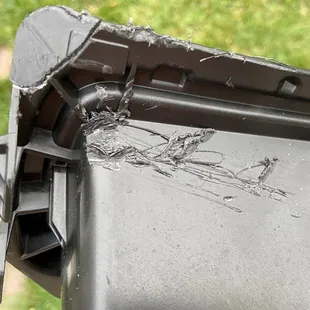 Mangeled Phone Box in my 'new' Sea-Doo