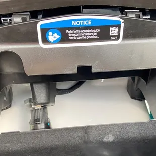 No scratches on my PWC where the phone box sits. This suggests that VBWC knowingly installed the mangled phone box.