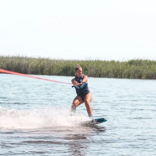 wakeboarding