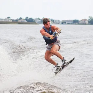 wakeboarding
