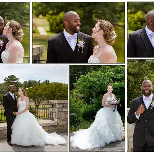 Our Simple Wedding Package at the beautiful Norfolk Botanical Garden - officiated by Reverend Bruce