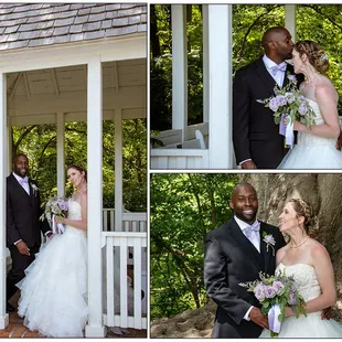 Our Simple Wedding Package at the beautiful Norfolk Botanical Garden - officiated by Reverend Bruce
