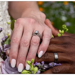 Our Simple Wedding Package at the beautiful Norfolk Botanical Garden - officiated by Reverend Bruce