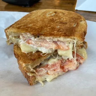 Cheese Curd Grilled Cheese