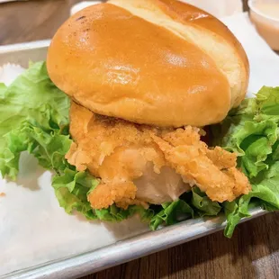 Not Just Another Fried Chicken Sandwich - massive breast meat fried perfectly