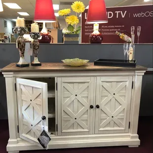 2 tone buffet server