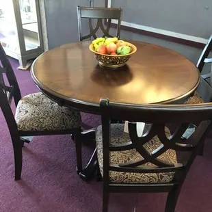 embroidered dining chairs