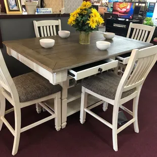 2 tone dinette set