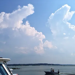 Towering Cumulous building