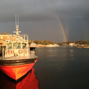 Triple Rainbow at work