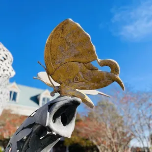 The butterfly on the elephant&apos;s nose doubles up as an elephant