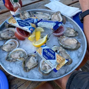 Oysters On The Half Shell