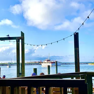 Views from inside the restaurant.