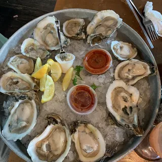 Fresh Oysters On The Half Shell