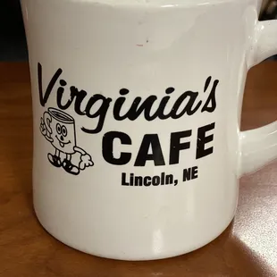 a cup of coffee