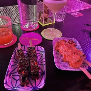 Honey Walnut Shrimp Skewers