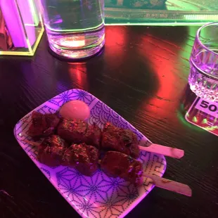 Pork Belly Skewers