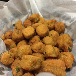 Fried okra