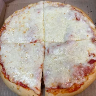 Cheese 9" pizza.