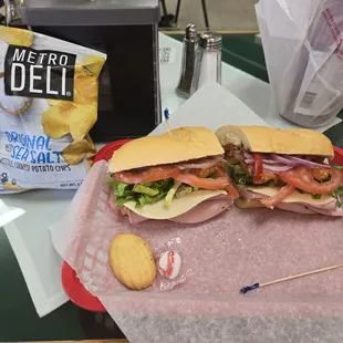 Mortadella sandwhich