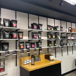 So many different types of roasts to choose from! Everything is fair trade and sustainably sourced too!