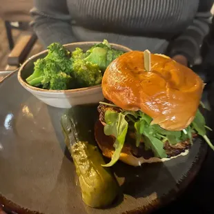 Smoked Salmon Burger