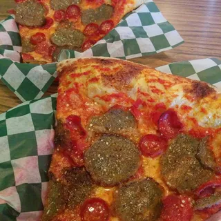 Meatball Pizza