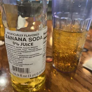 Banana soda