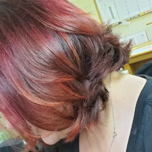 Fire hair don't care!