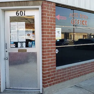 Here's our front door