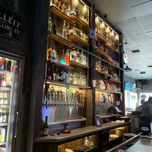 a view of the bar area