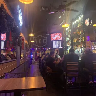 Bar area
