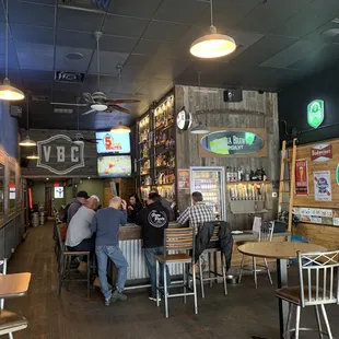 Bar area