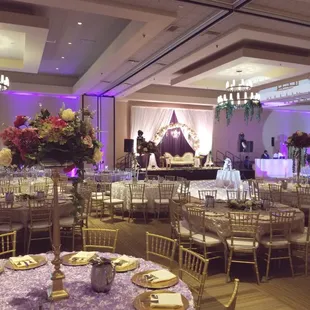 Bay Area Indian Wedding Decorations - Reception Decor in Visalia
