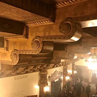 Beautifully carved molding