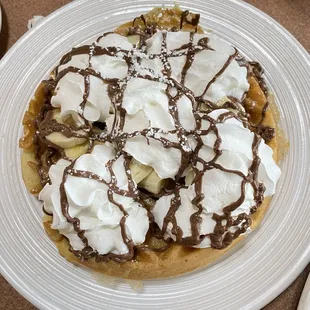 Special Nuetlla Waffle