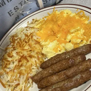 American Breakfast with Protein