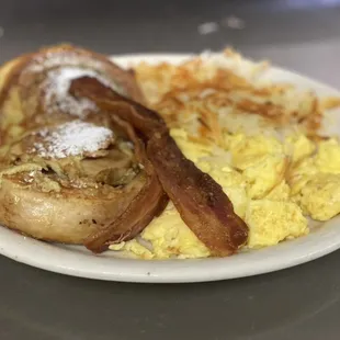 Cinnamon roll French toast