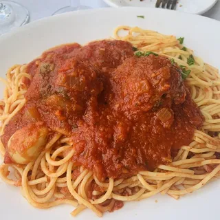 Spaghetti and Meatballs