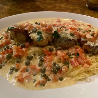 Angel Hair Pasta with Pesto Sauce