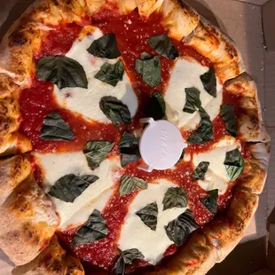 a pizza in a box