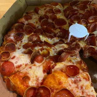 Large Pepperoni Pizza YUM!