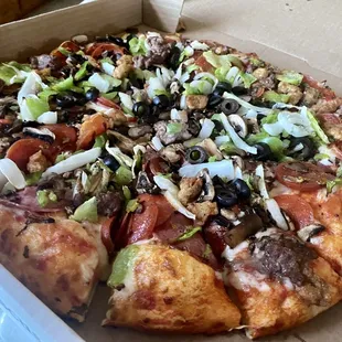 large Roman Pizza