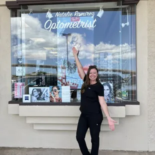 New storefront with Dr. Ramirez