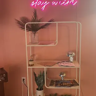 Cute sign and some decor