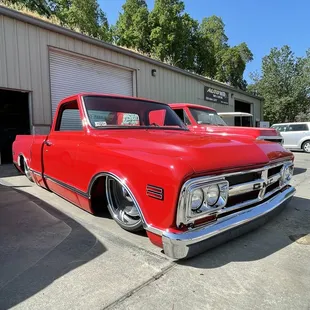 1968 Gmc pickup all new glass with one piece side windows!