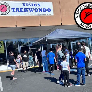 Wait List to enter the facility