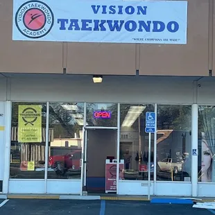 Store Front, this way you know exactly where we're at!