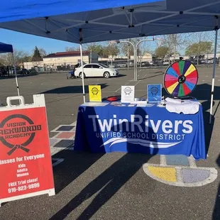 Attending school events in the area, very involved in the community